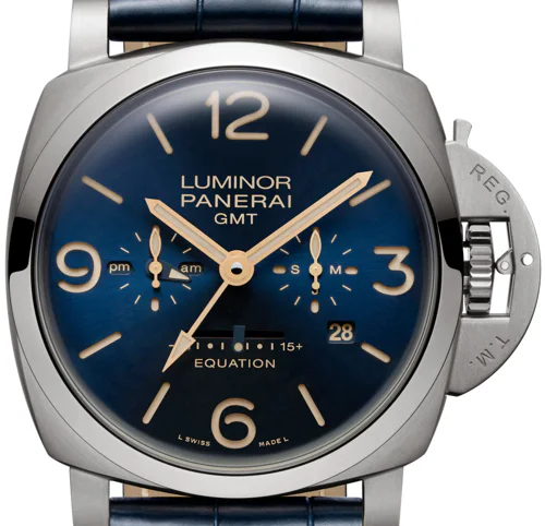 Panerai Luminor 1950 8 Days GMT Luminor Equation Of Time GMT Titanio
