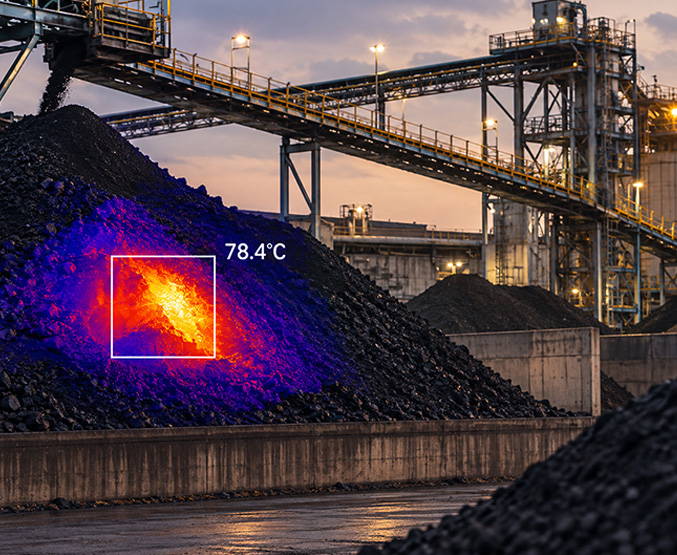กองถ่านหิน Biomass และ Bulk Storage