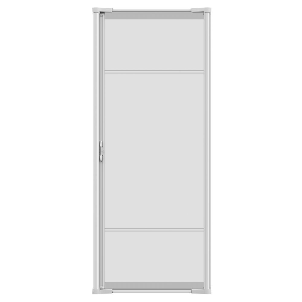 Larson Brisa Retractable Screen Door for Sliding Doors vs Andersen 3000 Series Full View