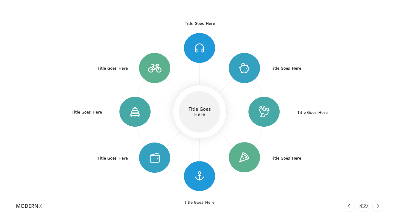 Modern X Consulting Firm Proposal Presentation Template Agenda
