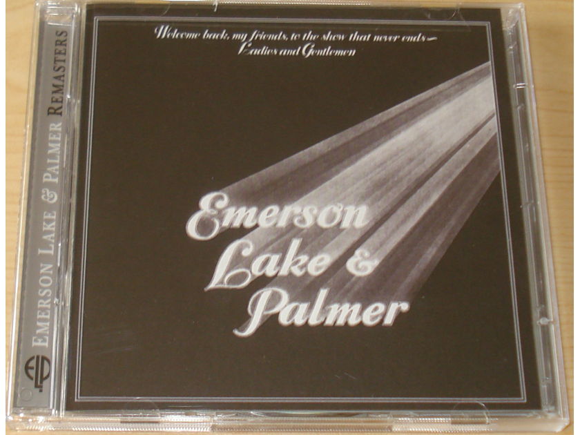 Emerson Lake and Palmer ELP - Welcome Back My Friends to the show that never ends 2 CDs Remaster