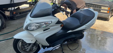 2009 SUZUKI AN400K6 BURGMAN 400 motorcycle for rent near Locust Grove, GA