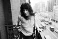 Patti Smith in a balcony