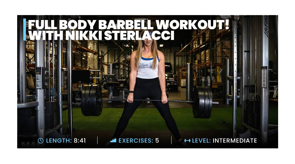 a woman in a gym