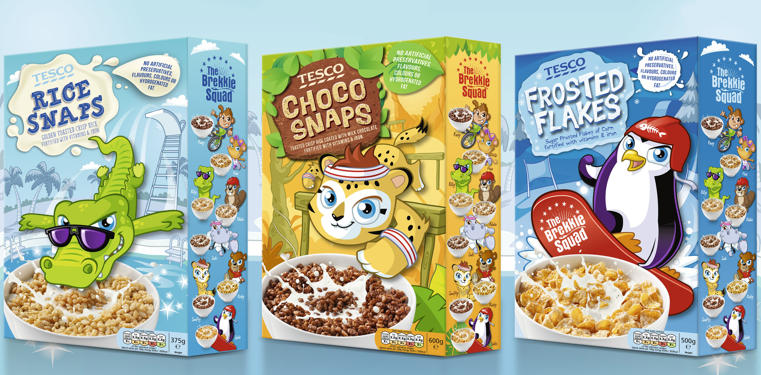 Tesco Kids Cereals