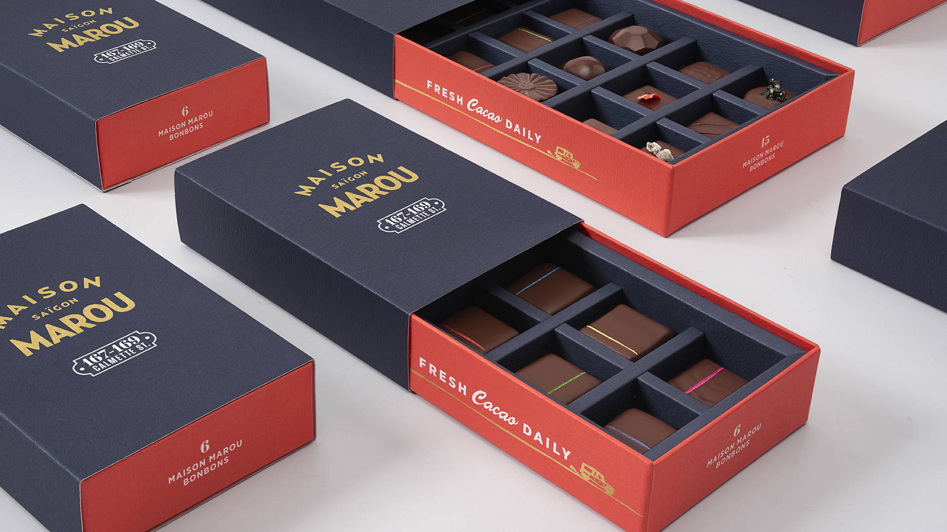 Featured image for Maison Marou Has Some Elegant Chocolate Packaging
