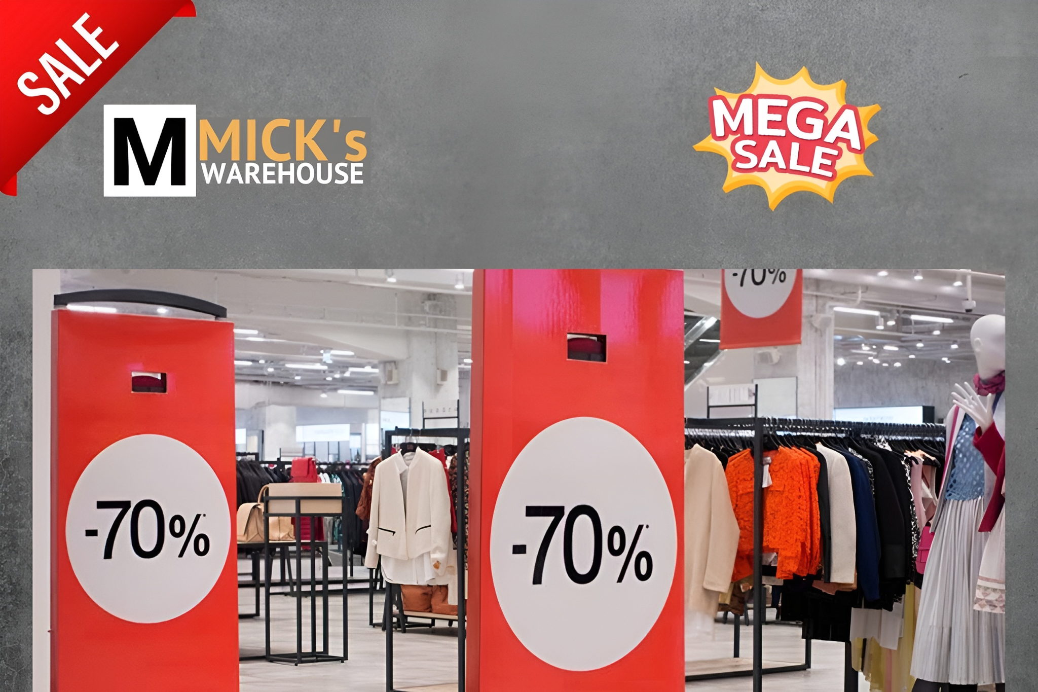 Mick's Warehouse $10 Vouchers - Image 5