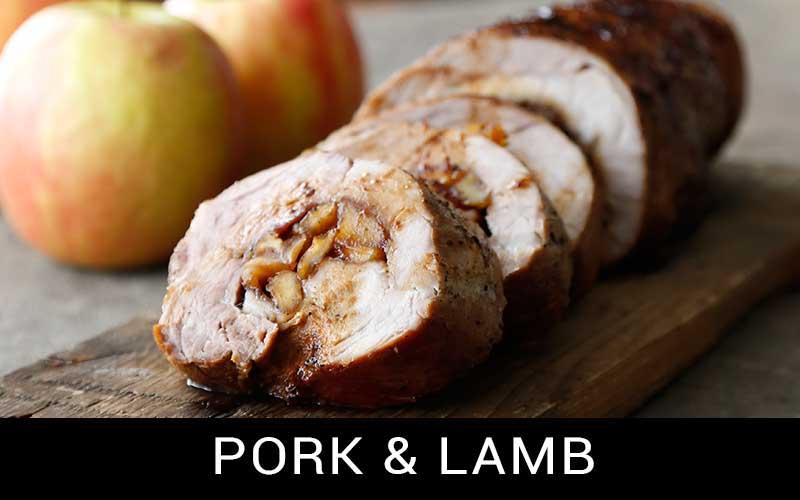 pork and lamb buttom