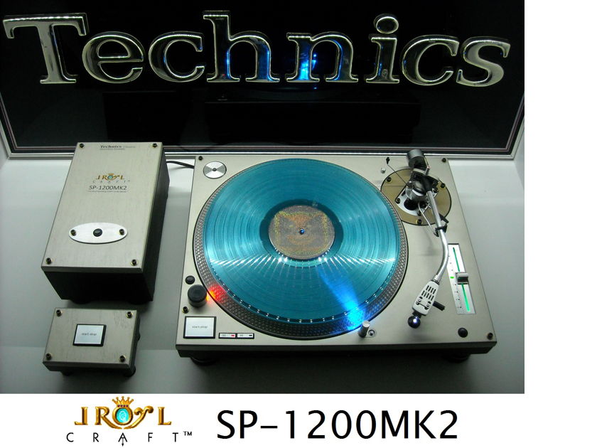 Technics Turntable SME Tonearm SL SP-1200MK2 SME 3009 Custom made system MUST SEE