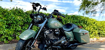 2021 HARLEY-DAVIDSON ROAD KING SPECIAL motorcycle for rent near Virginia Beach, VA