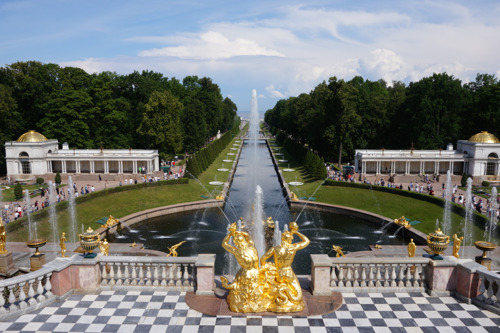 Большое путешествие в Петергоф - Царство фонтанов - с посещением Императорского Дворца и Нижнего парка на метеоре