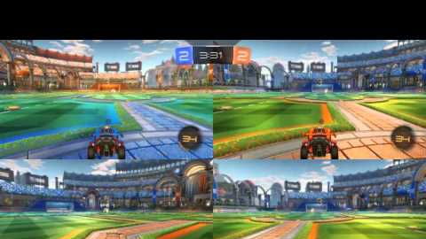 23  How to play split screen rocket league keyboard and controller with Multiplayer Online