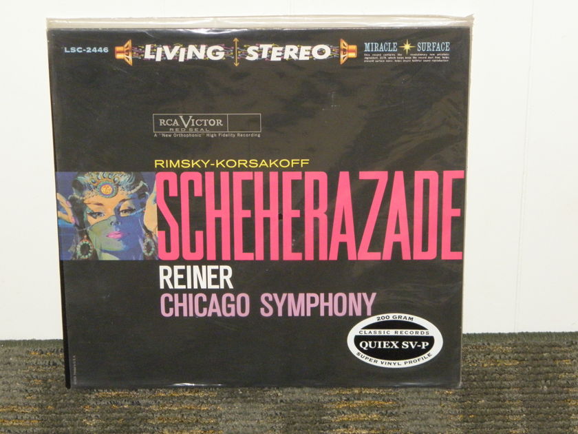 Reiner/Chicago Symphony - Rimsky-Korsakoff "Scheherazade" Classic Records 200g RCA LSC 2446