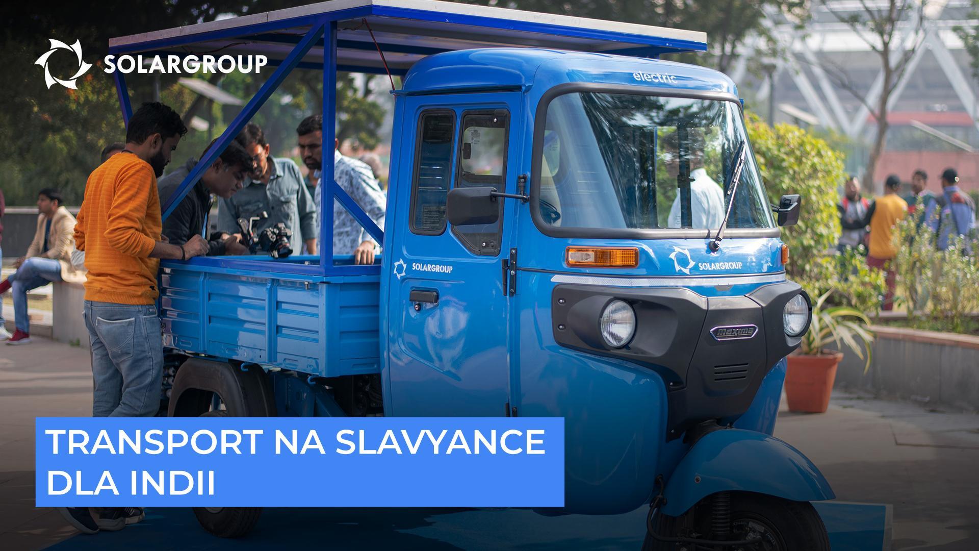 Transport na Slavyance dla Indii