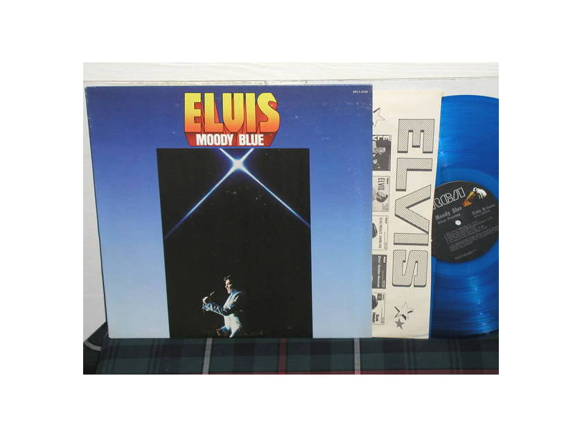 Elvis Presley - Moody Blue rca blue vinyl!