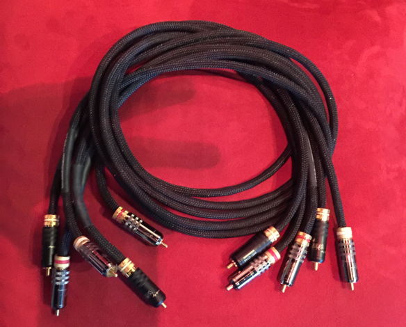 Black Chrome WBT RCA Locking ends see pictures.