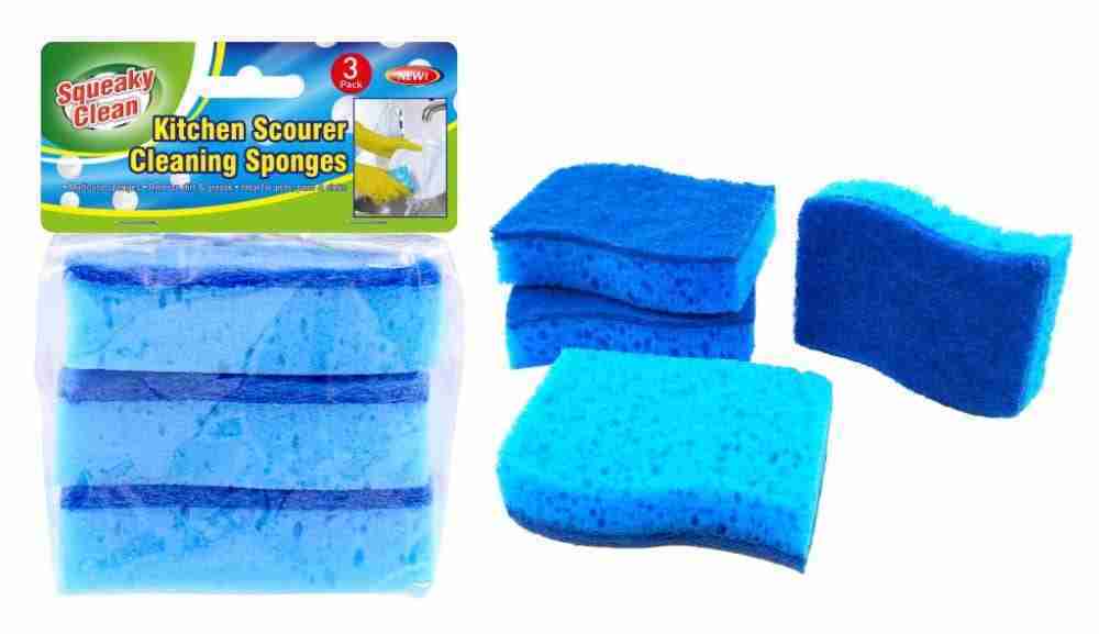 3PK Scourer Cleaning Sponges