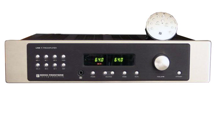 SONIC FRONTIERS Line-1 Preamp (Black) – Fully Refurbish...