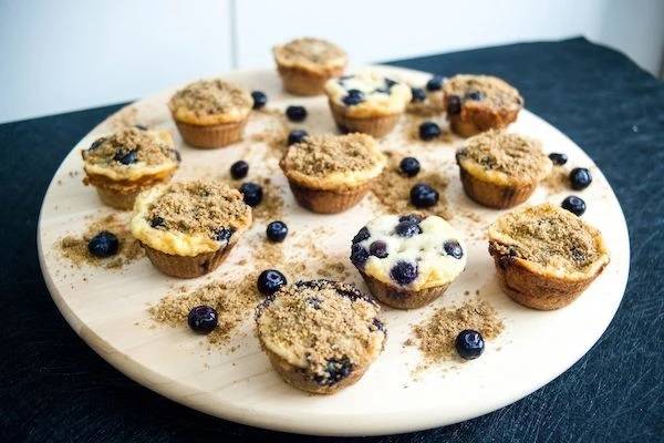 Blueberry Cream Cheese Muffin