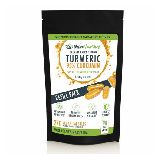 REFILL BAG - Turmeric 95% Curcumin Extract Capsules