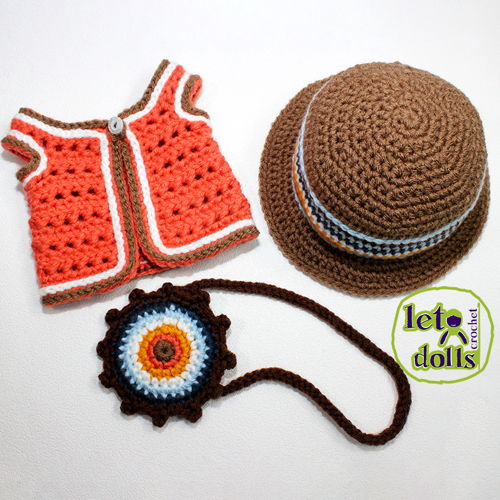 Cara Large Crochet Doll Pattern, Amigurumi, 21"/53cm Tall