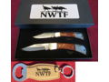 Two Piece Rosewood Knife Set and Bottle Opener