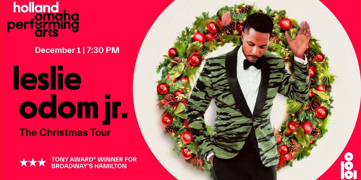 Leslie Odom Jr. The Christmas Tour at the Holland Center  promotional image
