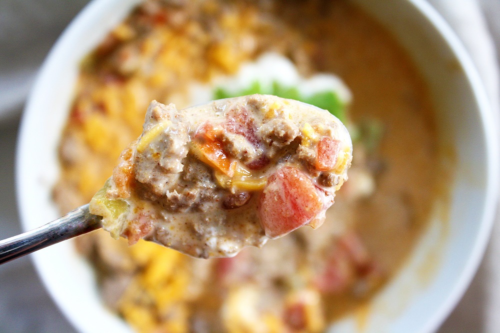 keto taco soup