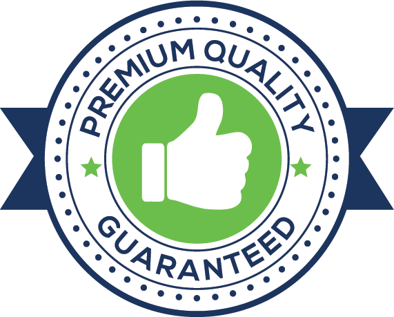 premium quality guaranteed stamp