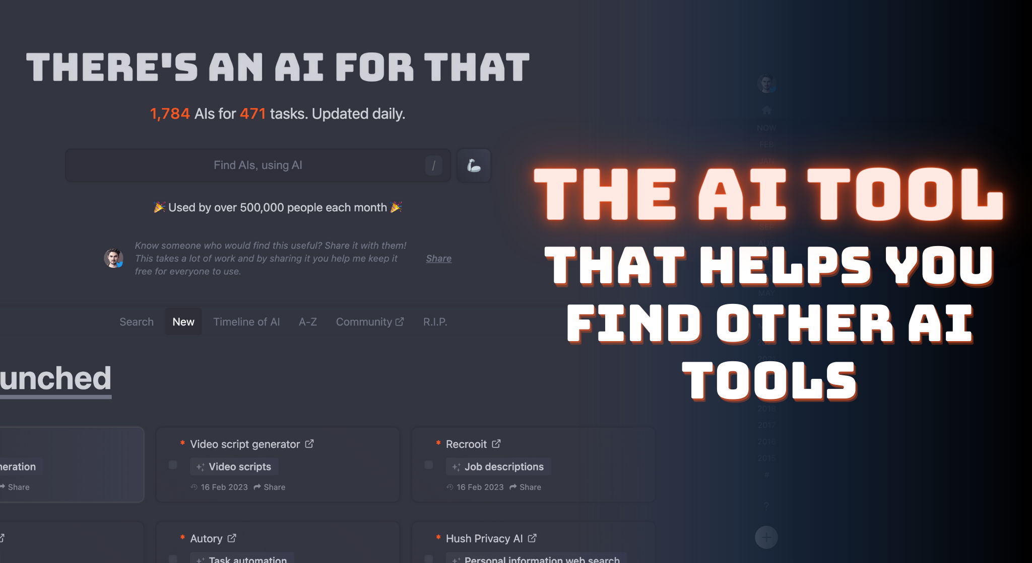 There's An AI For That® - Browse AI Tools For Any Task