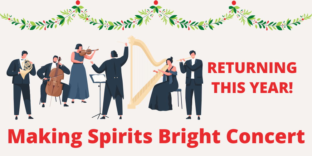 Making Spirits Bright Concert promotional image