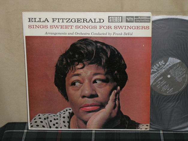 Ella Verve Banner Label STEREO first issue from 1960!