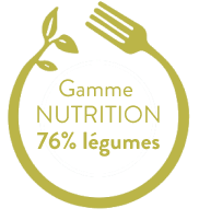 Gamme Nutrition 76% légumes