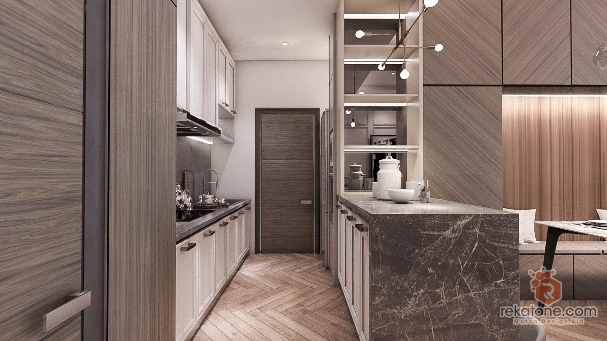 kitchen cabinet design for apartment malaysia