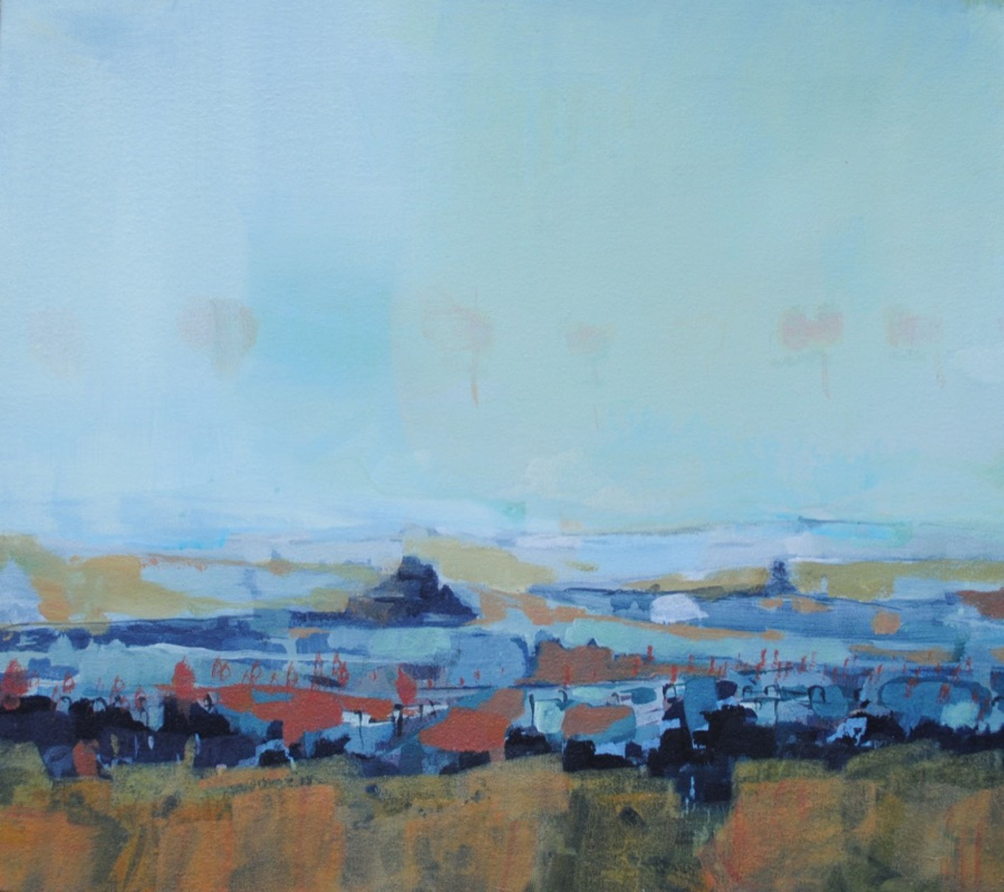 Abstract image of countryside
