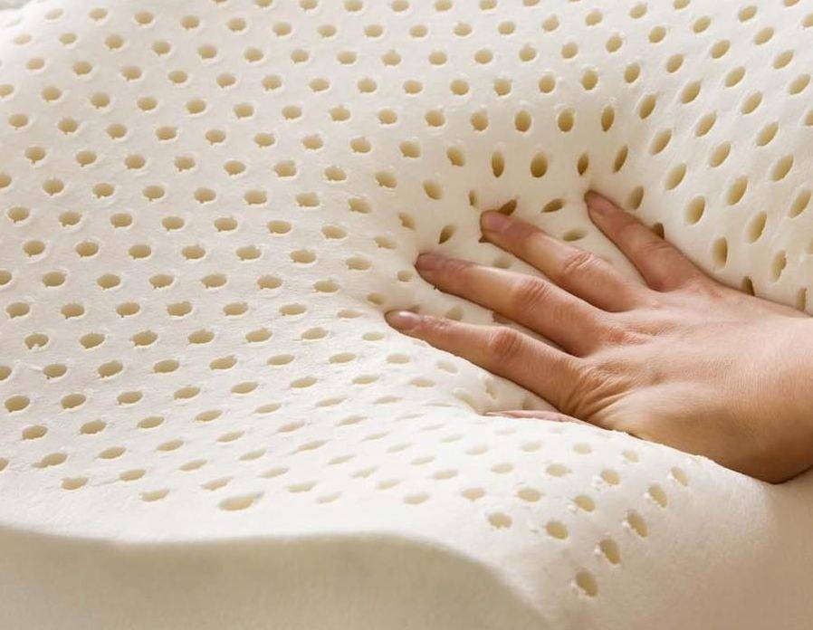 100 natural latex orthopedic pillow for neck pain