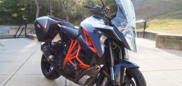 2016 KTM 1290 SUPER DUKE GT motorcycle for rent near Medford, MA