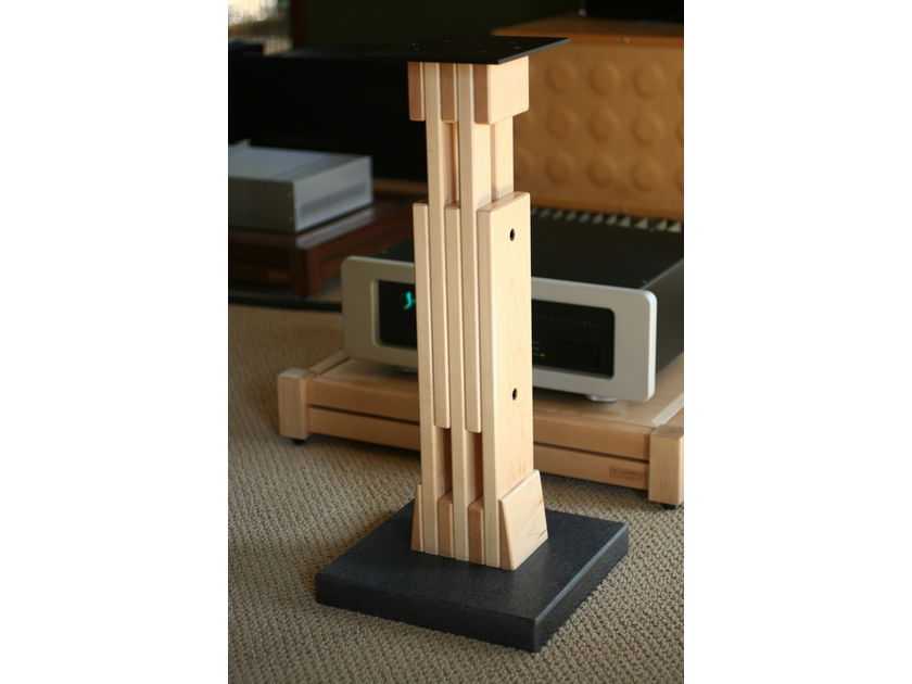 Core Audio Designs Model "B" v.2 Adjustable Speaker Stand. Height variable from 22"-29"