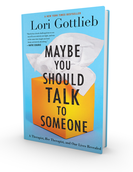 Book Club: Maybe You Should Talk to Someone by Lori Gottlieb