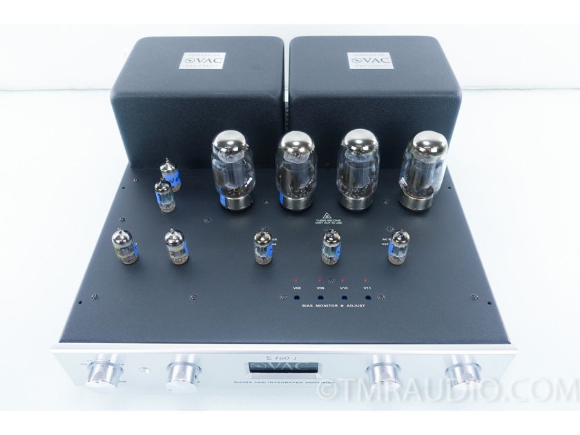 VAC  Sigma 160i  Tube Integrated Amplifier; XLR; MC Phono (8936)