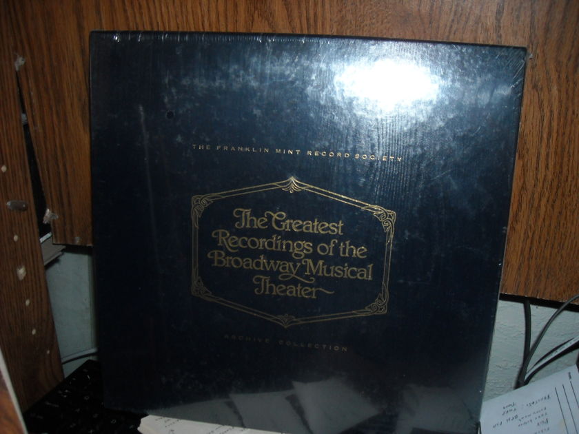 Broadway: The World On Stage - Vol I  Archive Collection (sealed) Franklin Mint Record  LP (c)