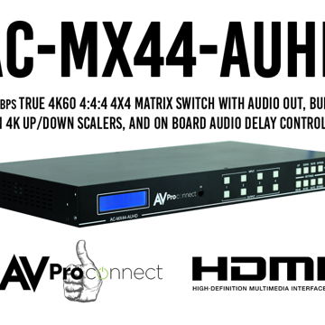 AC-MX44-AUHD Matrix Switch