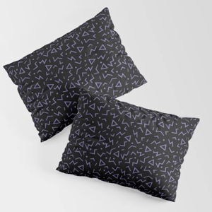 Memphis Pattern 15 - 80s Retro Pillow Sham by Studio Memphis Waves | Society6