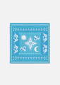 Collection de foulards bandana turquoise virginie riou