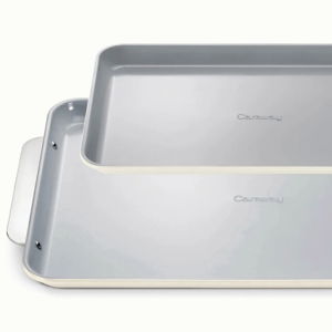Cream Baking Sheet Duo | Non-Toxic Ceramic Coating | Caraway