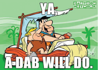 Flinstones dab meme