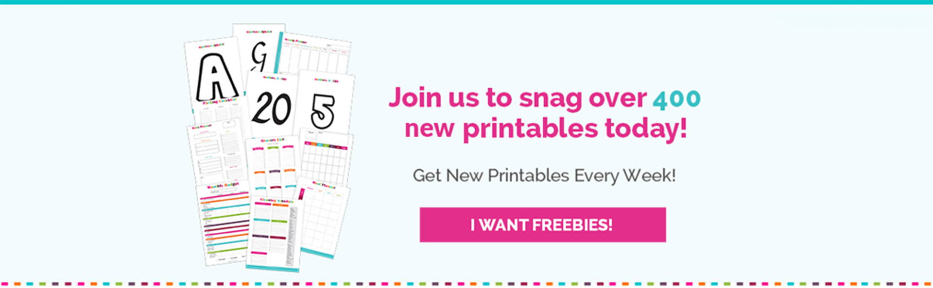 Get New Printables Every Week