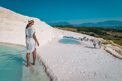 Pamukkale and Salda From Belek