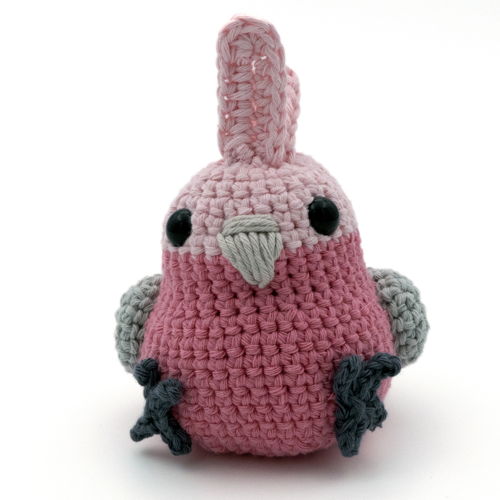 Amigurumi Galah Cockatoo