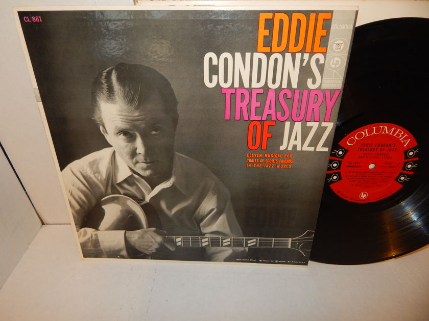 EDDIE CONDON'S  - Treasury Of Jazz Condon and His All-Stars Columbia CL 881 Mono LP